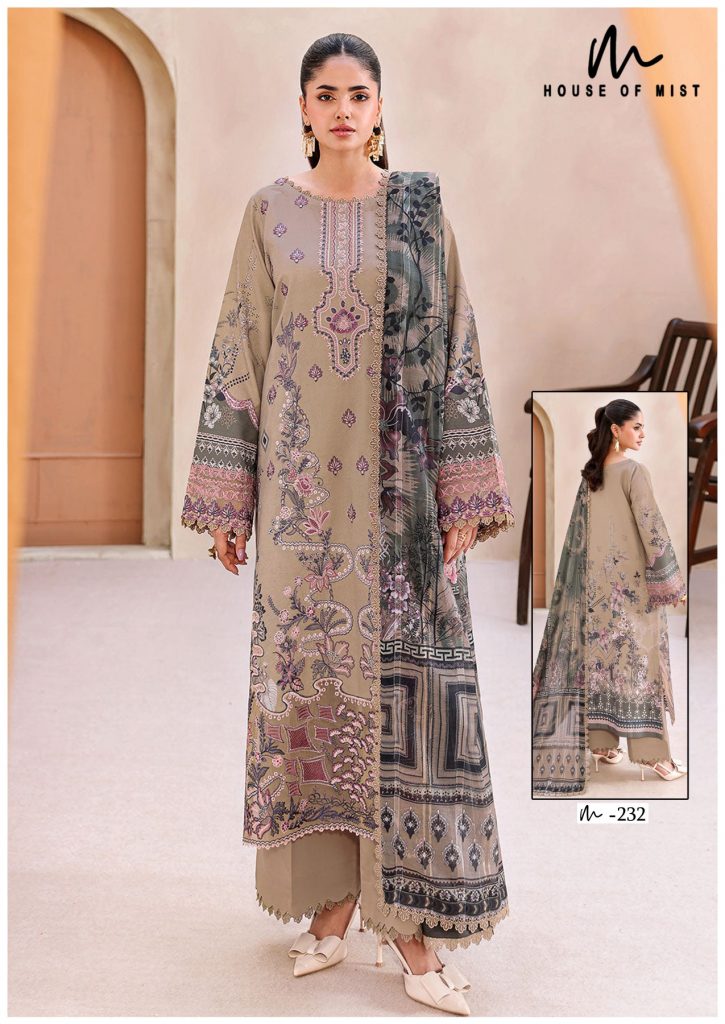 Hom Ghazal Vol-24 – Karachi Readymade Kurti Pant With Dupatta