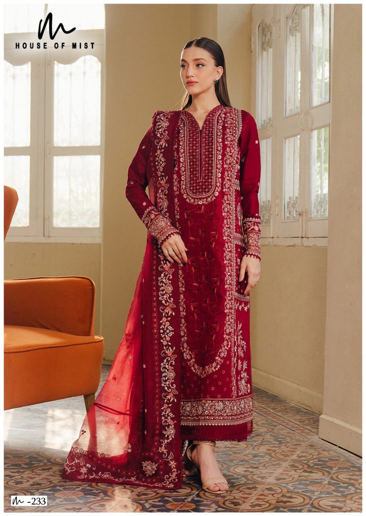 Hom Ghazal Vol-24 – Karachi Readymade Kurti Pant With Dupatta