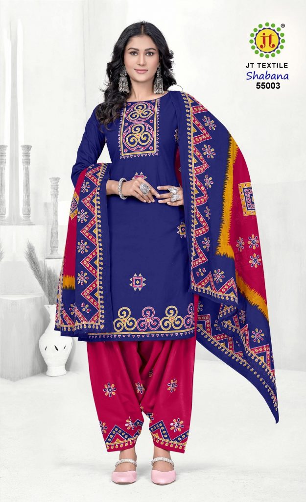 Jt Shabana Vol-55 – Dress Material