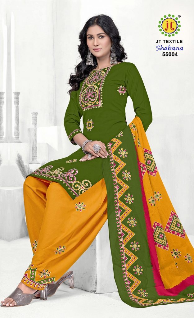 Catalog	Jt Shabana Vol-55 – Dress Material