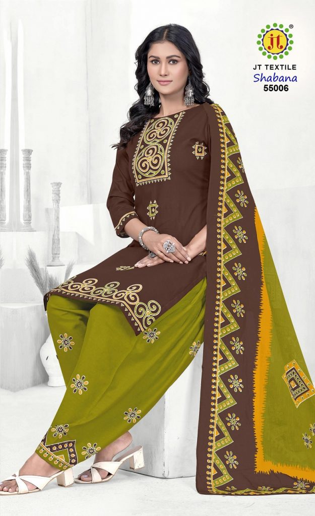 Jt Shabana Vol-55 – Dress Material