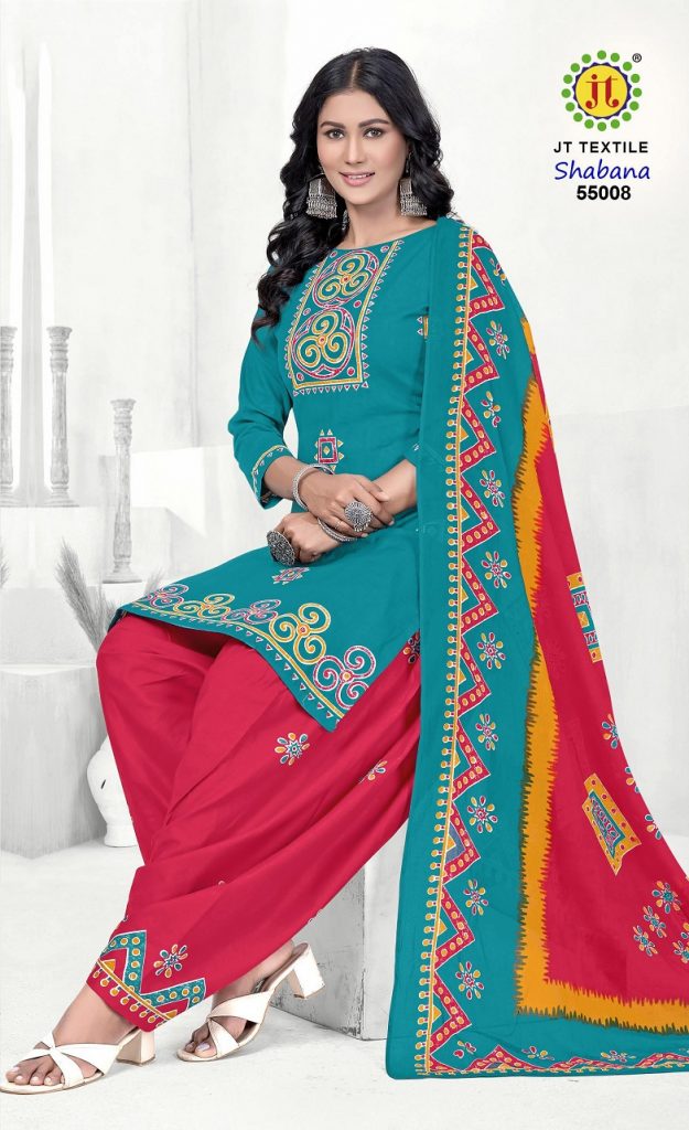 Catalog	Jt Shabana Vol-55 – Dress Material