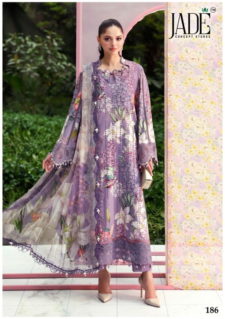 Jade Chevron Vol-19 – Karachi Readymade Kurti Pant With Dupatta