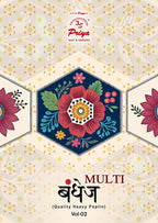 Js Priya Bandhej Vol-2 – Dress Material