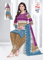 Js Priya Bandhej Vol-2 – Dress Material