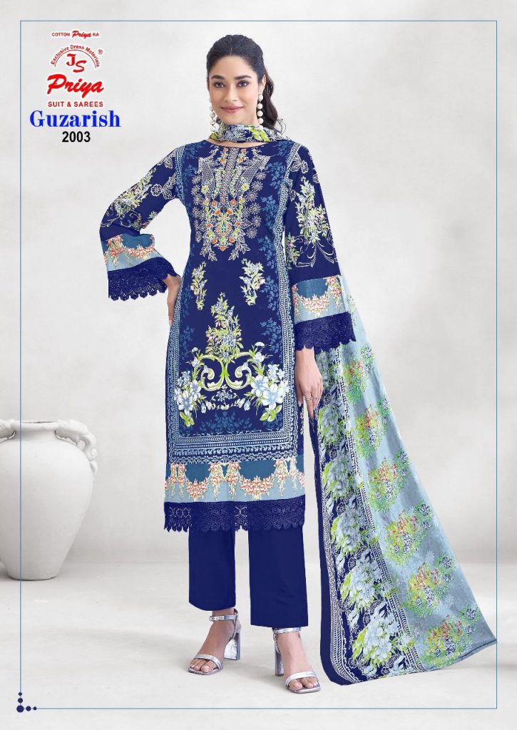 Js Priya Guzarish Vol-2 – Karachi Dress Material