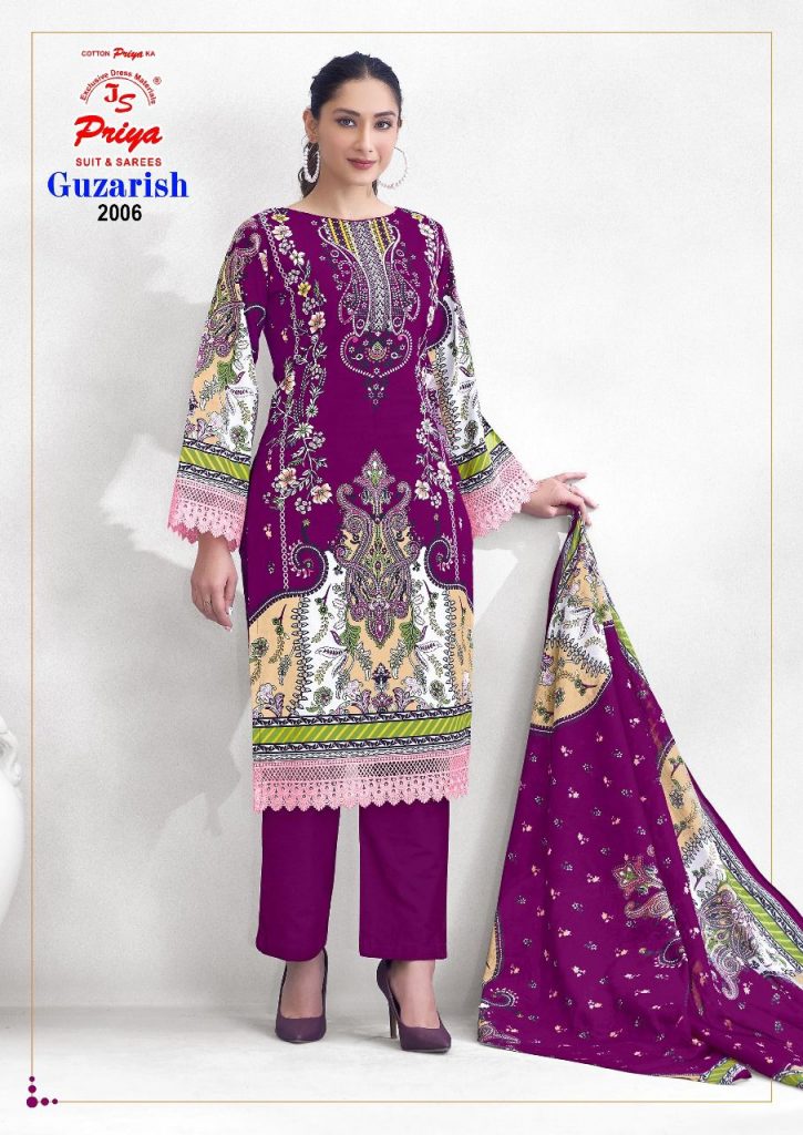 Js Priya Guzarish Vol-2 – Karachi Dress Material