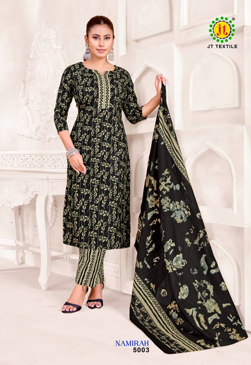 Jt Namirah Vol-5 Cotton Printed Drees Materaisl