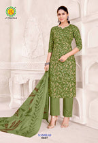 Jt Namirah Vol-5 Cotton Printed Drees Materaisl