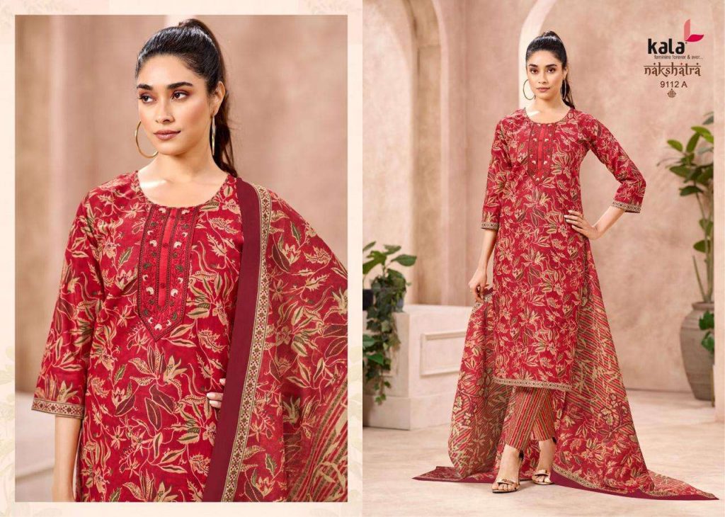 Kala Nakshatra Vol-5 – Kurti Pant With Dupatta