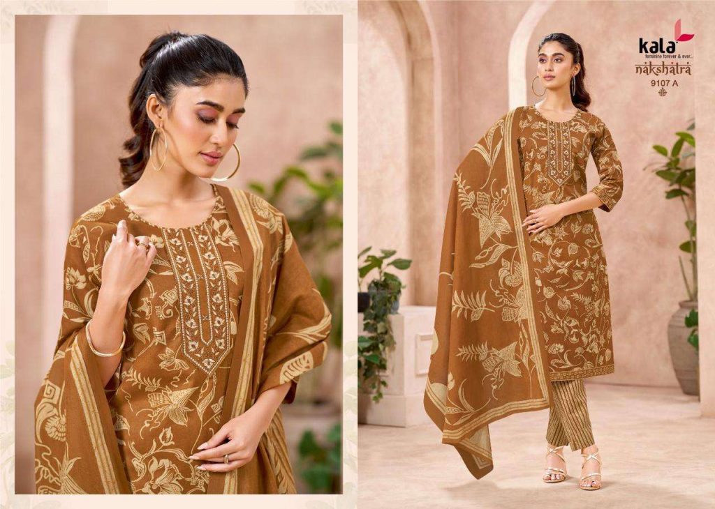 Kala Nakshatra Vol-5 – Kurti Pant With Dupatta