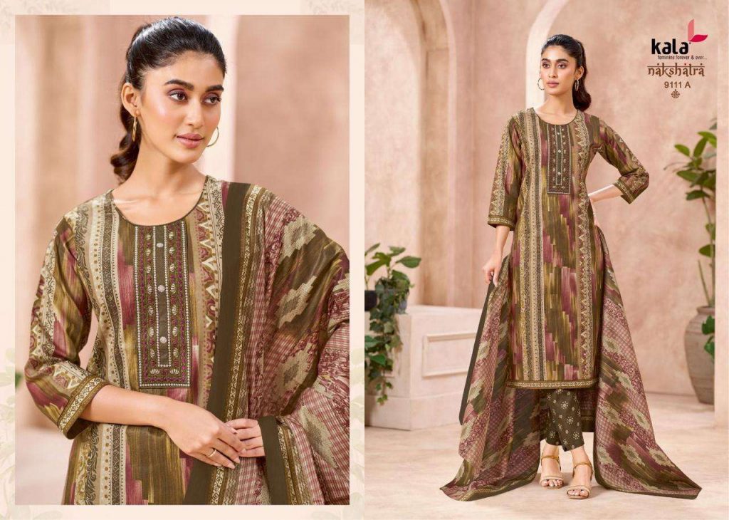 Kala Nakshatra Vol-5 – Kurti Pant With Dupatta