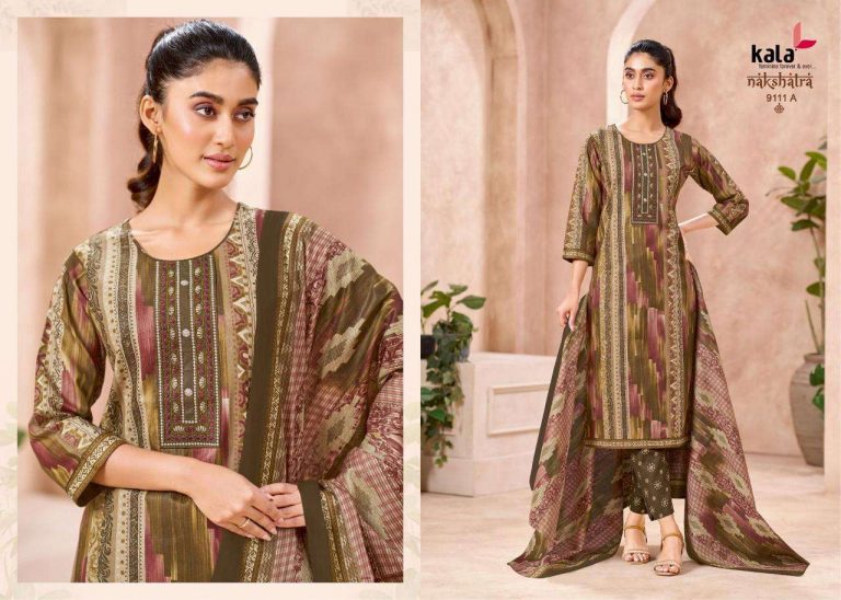 Kala Nakshatra Vol-5 – Kurti Pant With Dupatta