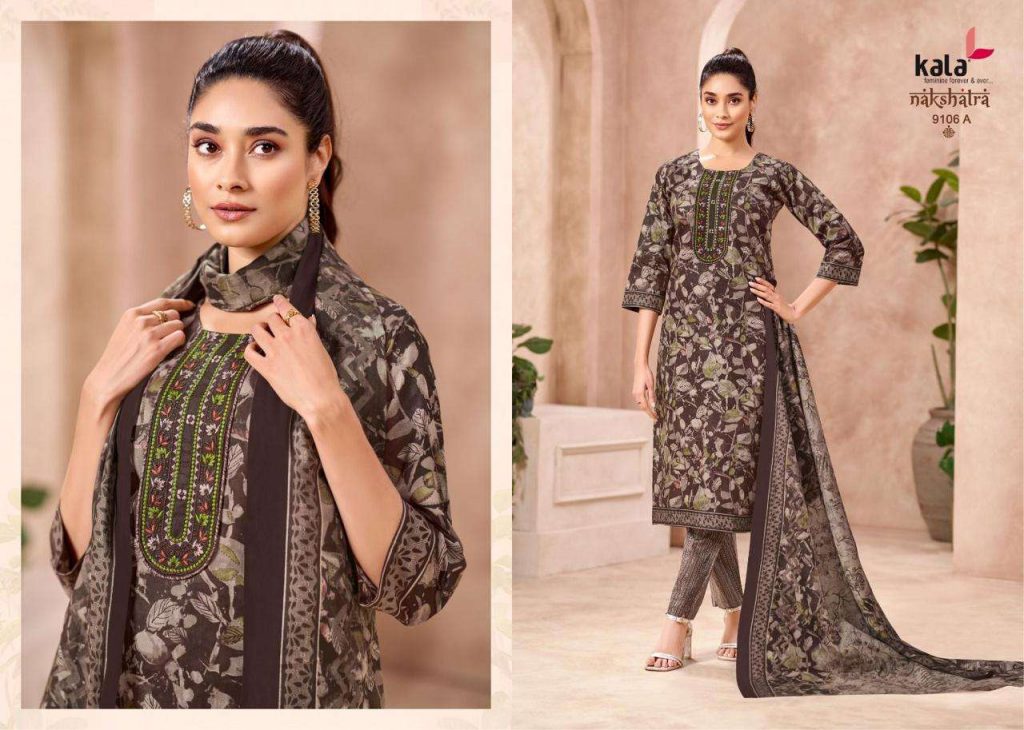 Kala Nakshatra Vol-5 – Kurti Pant With Dupatta