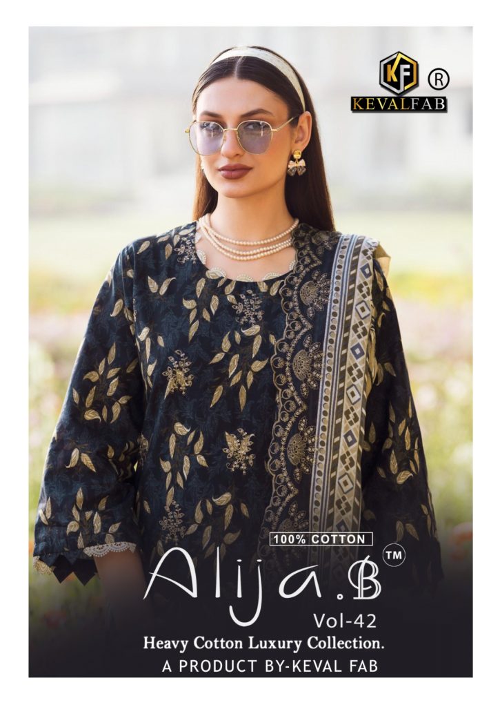 Keval Fab Alija-B Vol-42 – Karachi Dress Material