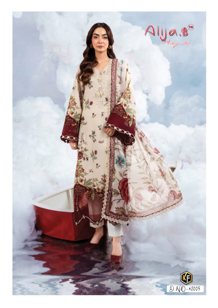 Keval Fab Alija-B Vol-42 – Karachi Dress Material