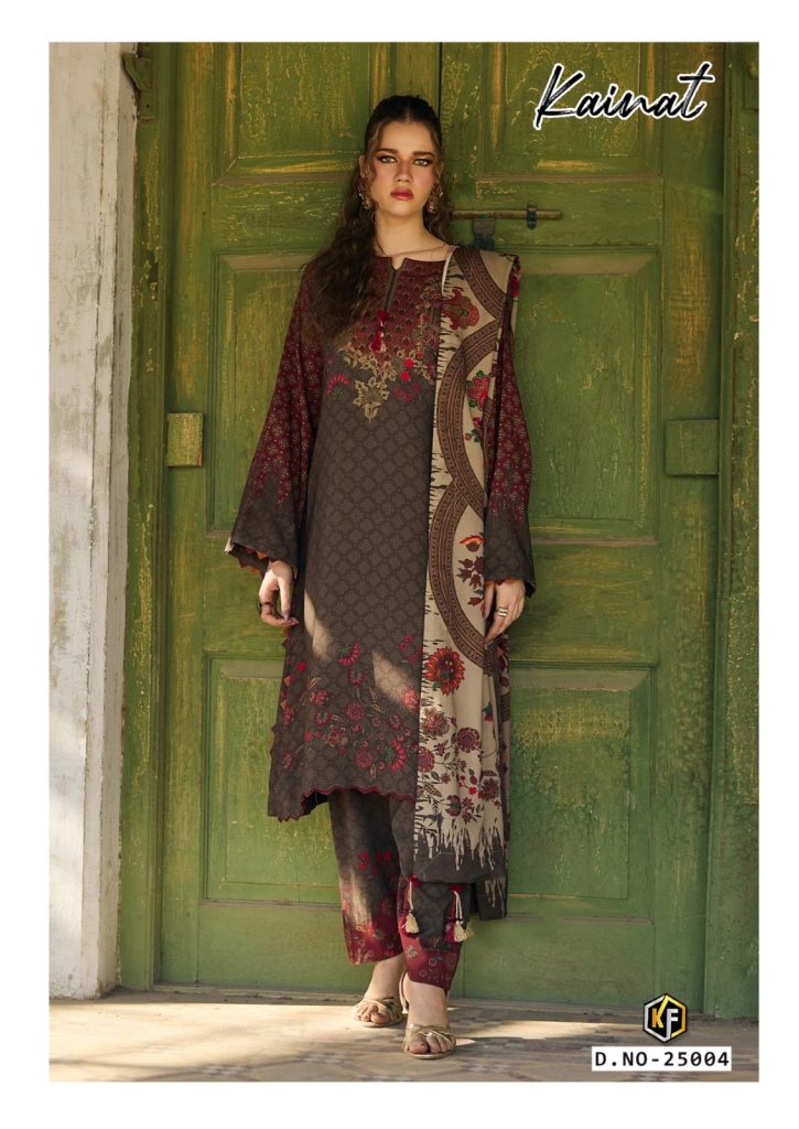 keval Fab Kainnat Vol 25 – Karachi readymade kurti Pant With Dupatta