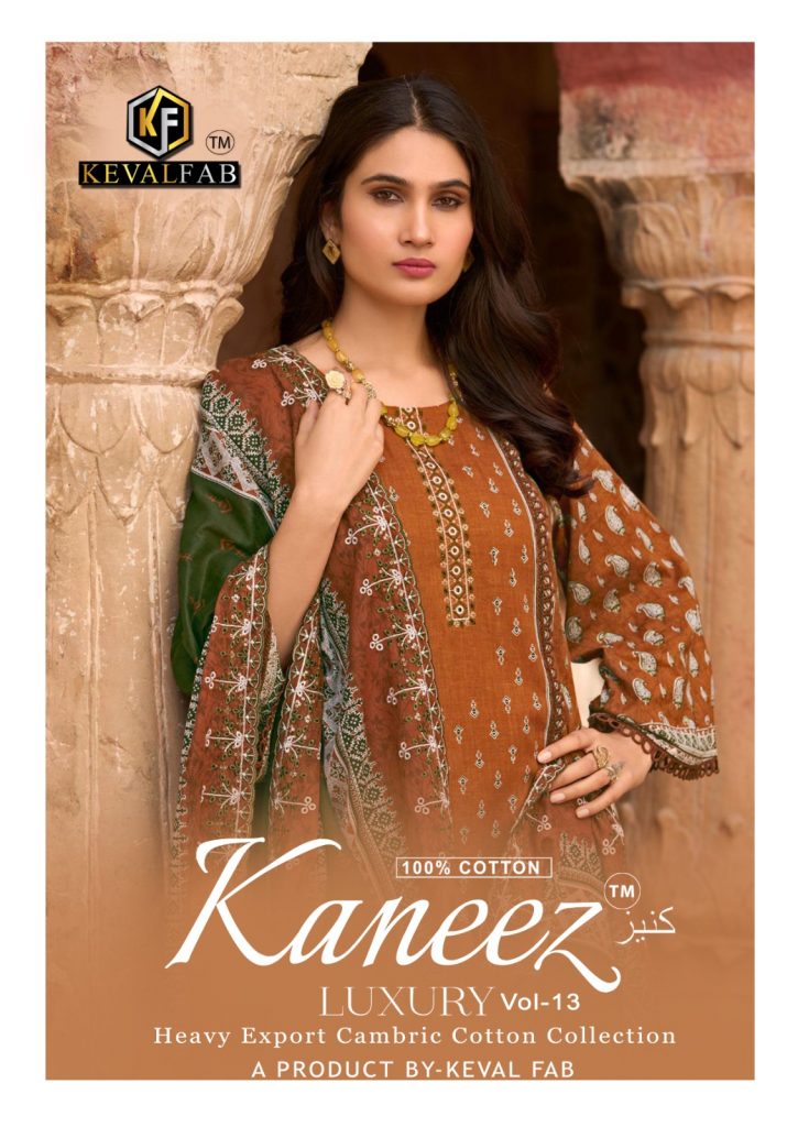 Keval Fab Kaneez Vol-13 – Karachi Dress Material