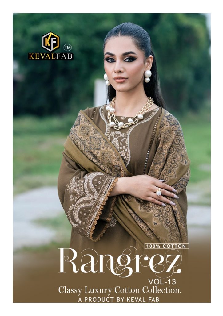 Keval Rangrez Vol-13 – Karachi Dress Material