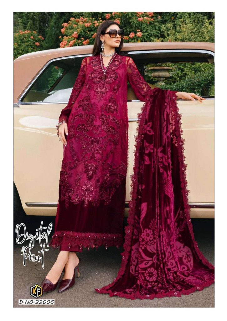 Keval Fab Sobia Nazir Vol 22 – Karachi Readymade Kurti Pant With Dupatta