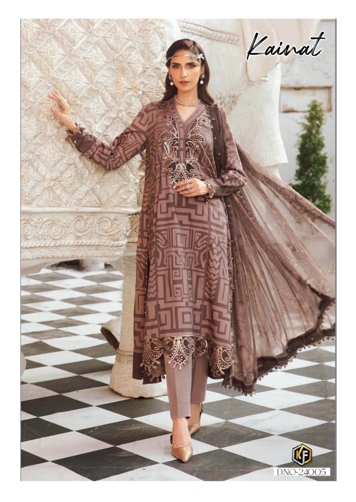 Keval Kainat Vol-24 – Karachi Dress Material