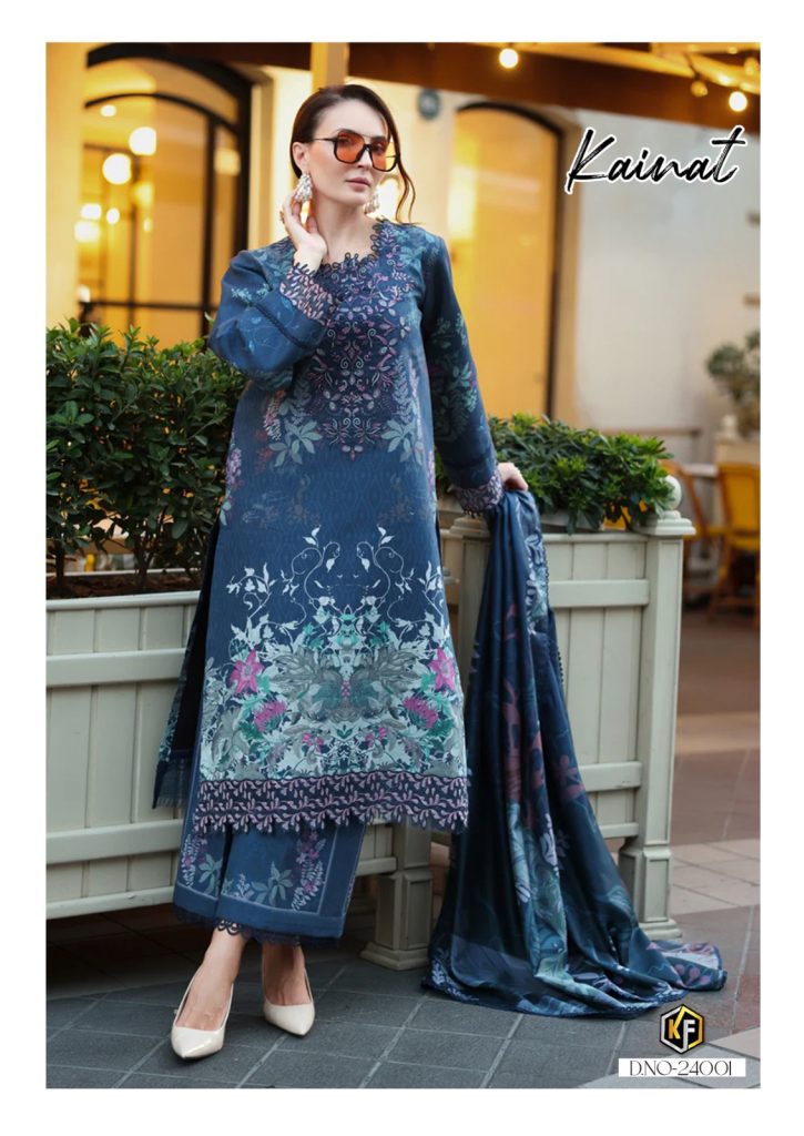 Keval Kainat Vol-24 – Karachi Dress Material