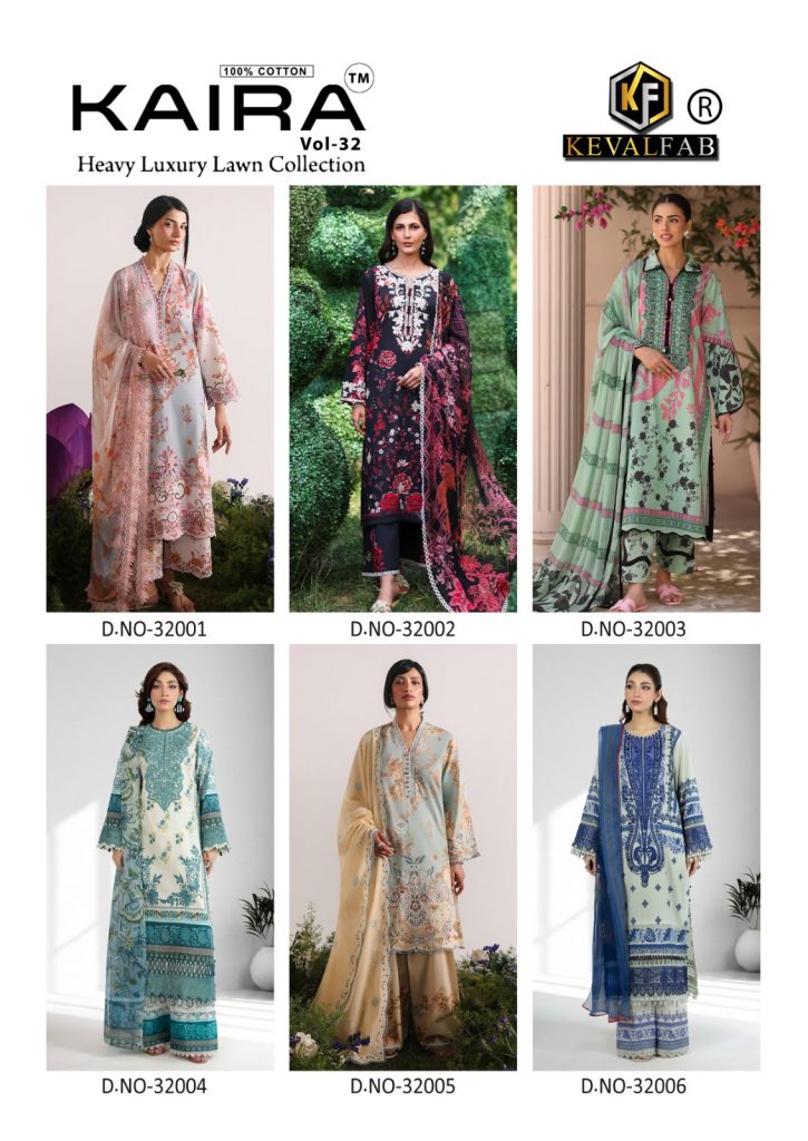 Keval Kaira Vol-32 – Karachi Dress Material