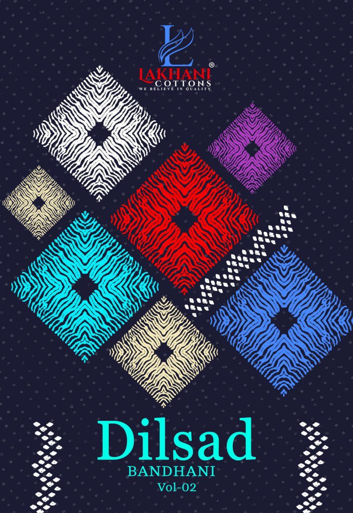Lakhani Dilsad Bandhani Vol-02 – Dress Material