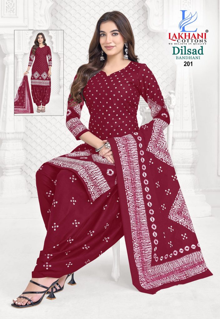 Lakhani Dilsad Bandhani Vol-02 – Dress Material