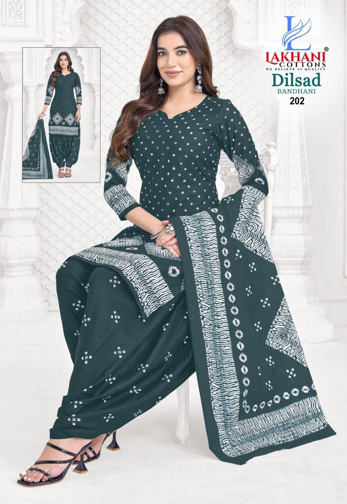 Lakhani Dilsad Bandhani Vol-02 – Dress Material