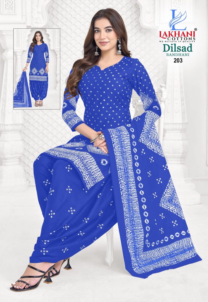 Lakhani Dilsad Bandhani Vol-02 – Dress Material