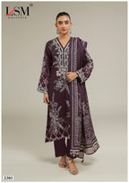 Lsm Parian Dream Vol-23 – Karachi Dress Material