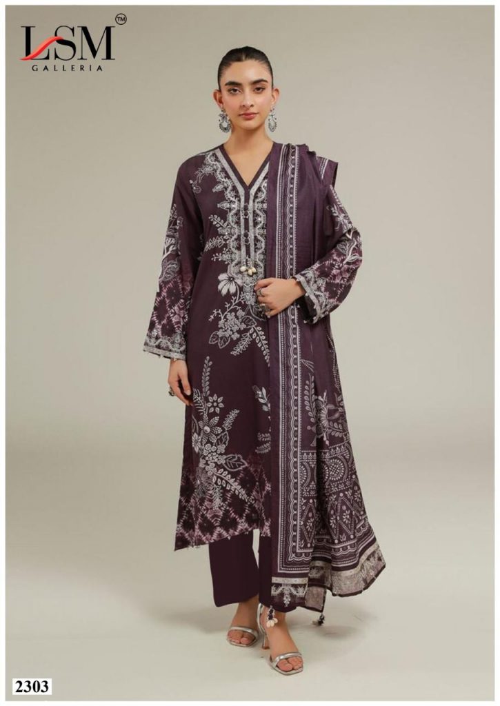 Lsm Parian Dream Vol-23 – Karachi Dress Material