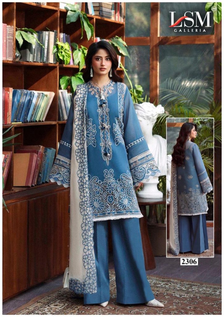 Lsm Parian Dream Vol-23 – Karachi Dress Material