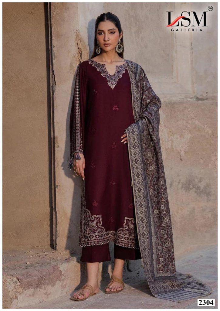 Lsm Parian Dream Vol-23 – Karachi Dress Material