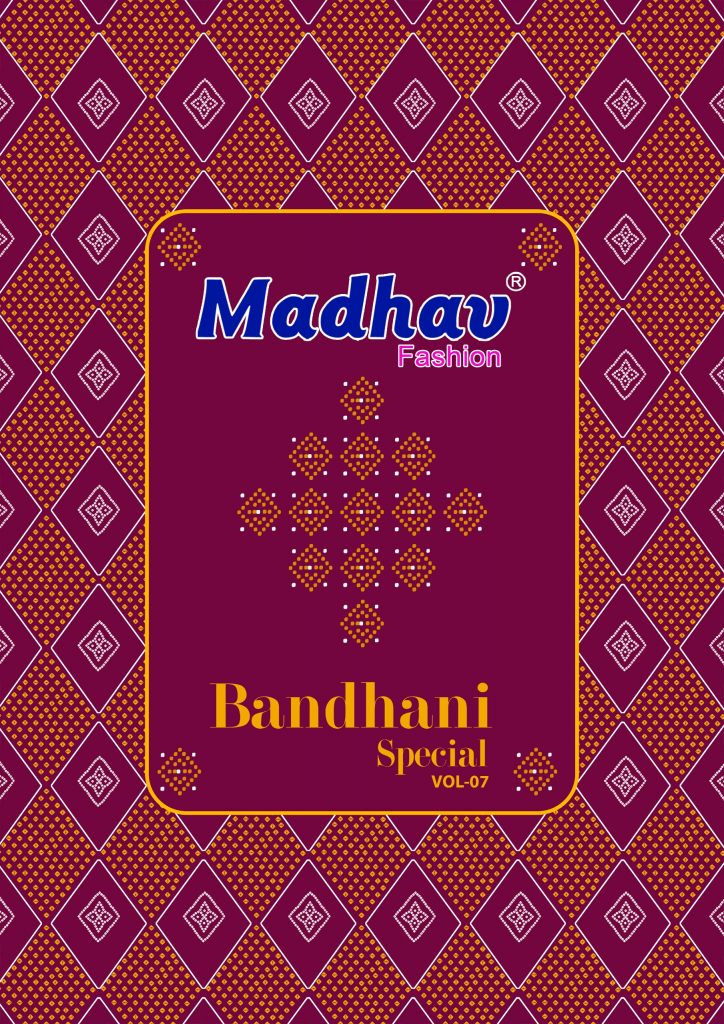 Madhav Bandhani Special Vol-7 – Dress Material