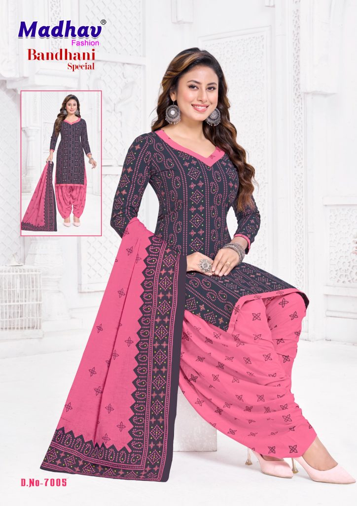 Madhav Bandhani Special Vol-7 – Dress Material