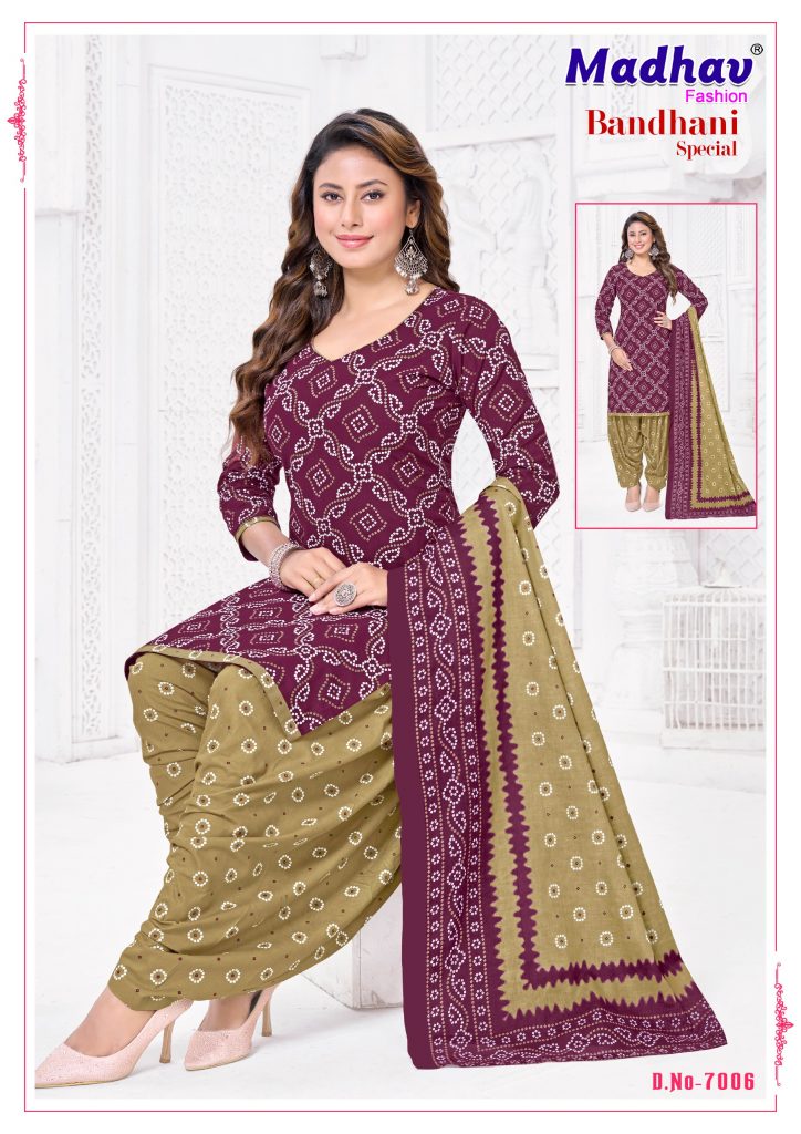 Madhav Bandhani Special Vol-7 – Dress Material