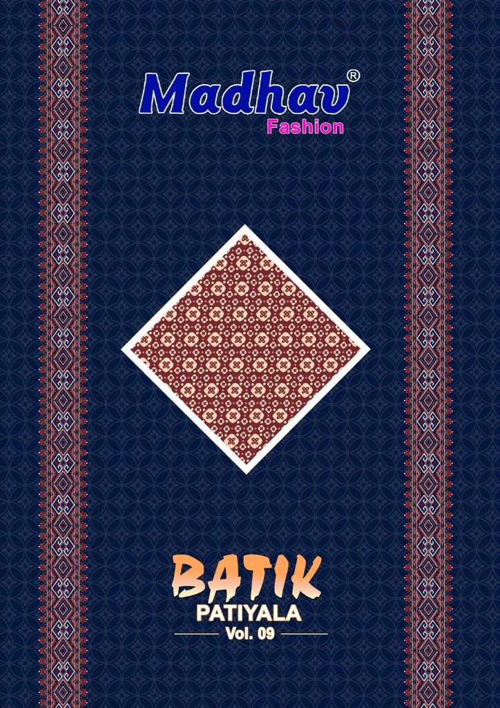 Madhav Batik Patiyala Vol-9 – Dress Material