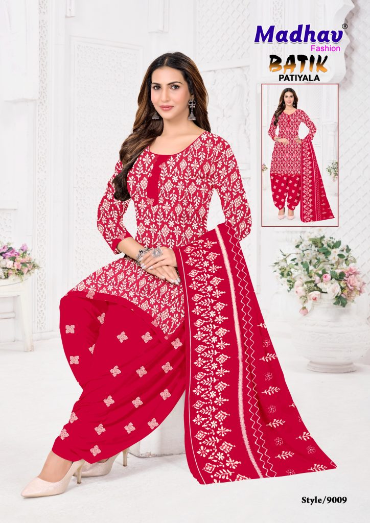 Madhav Batik Patiyala Vol-9 – Dress Material