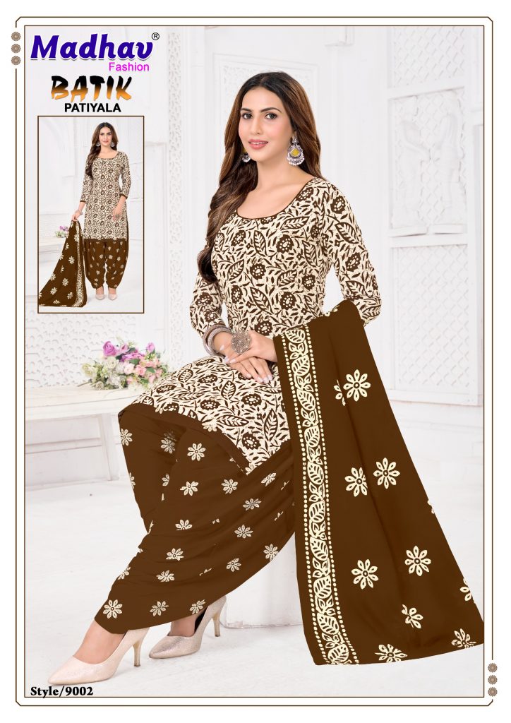 Madhav Batik Patiyala Vol-9 – Dress Material