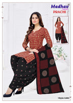 Madhav Prachi Vol-14 – Readymade Patiyala Dress
