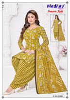 MADHAV Presents Latest Collection Dress Material Launched on . Presenting Beautiful collection of Dress Material PCS with Unstitched .