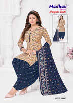 MADHAV Presents Latest Collection Dress Material Launched on . Presenting Beautiful collection of Dress Material PCS with Unstitched .