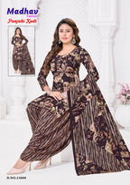 MADHAV Presents Latest Collection Dress Material Launched on . Presenting Beautiful collection of Dress Material PCS with Unstitched .
