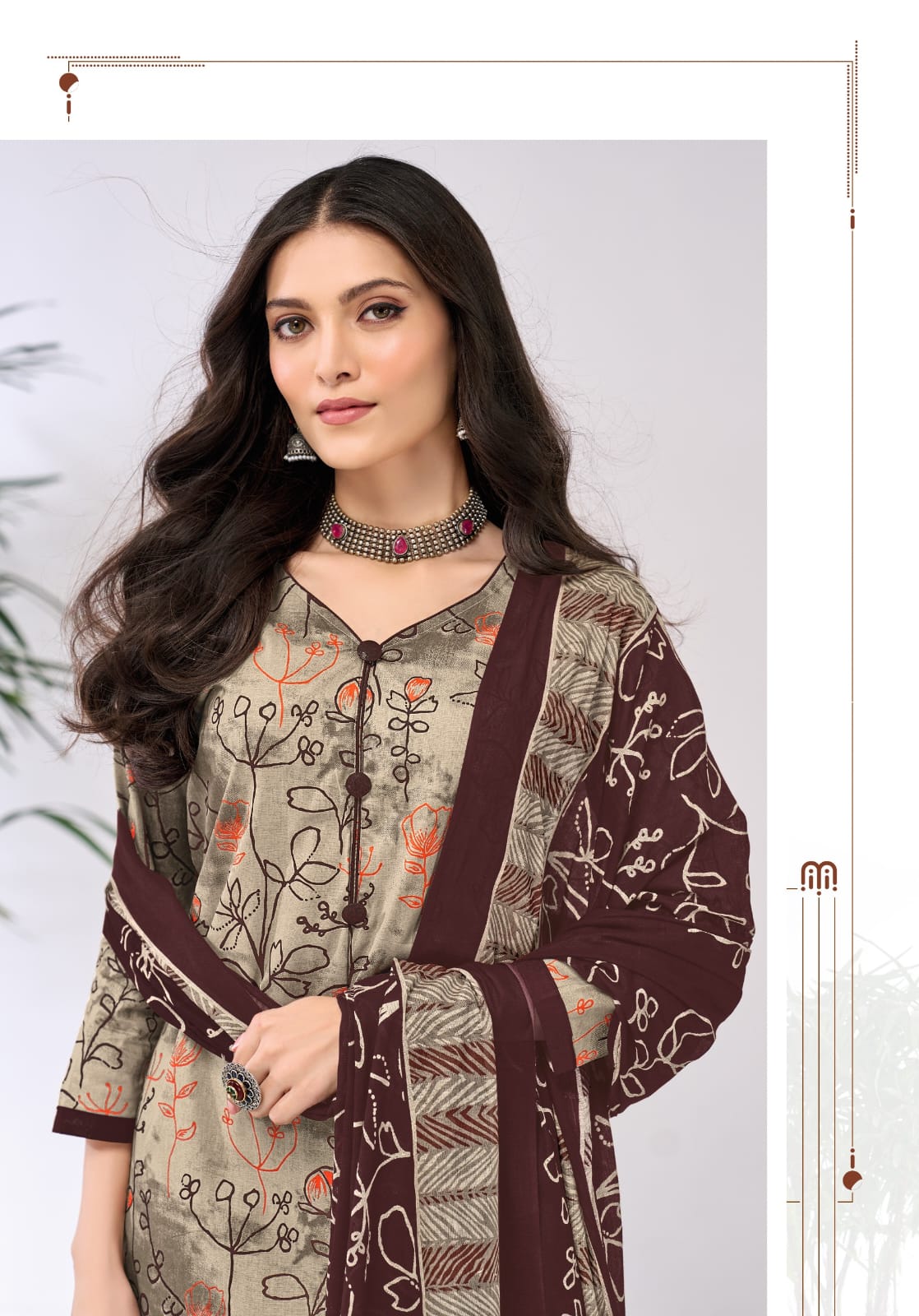 Mayur Bulbul Vol-5 Cotton Printed Drees Materail