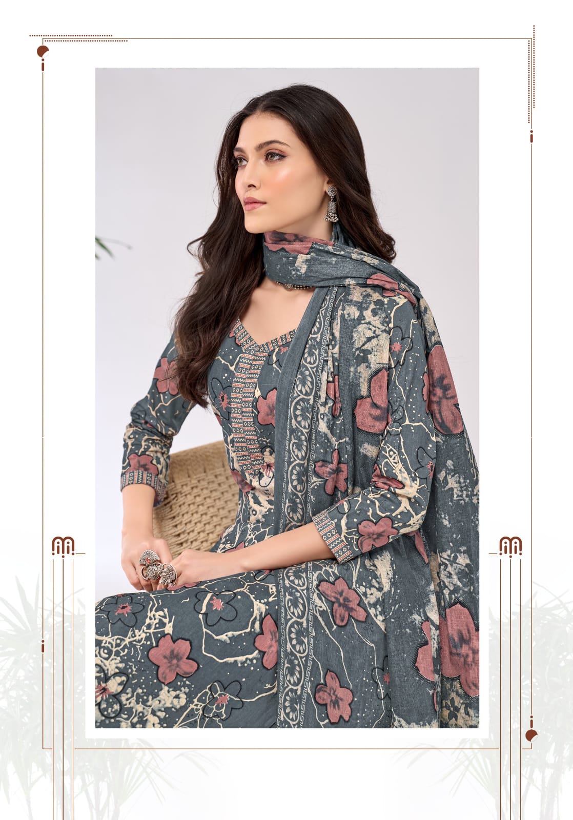 Mayur Bulbul Vol-5 Cotton Printed Drees Materail
