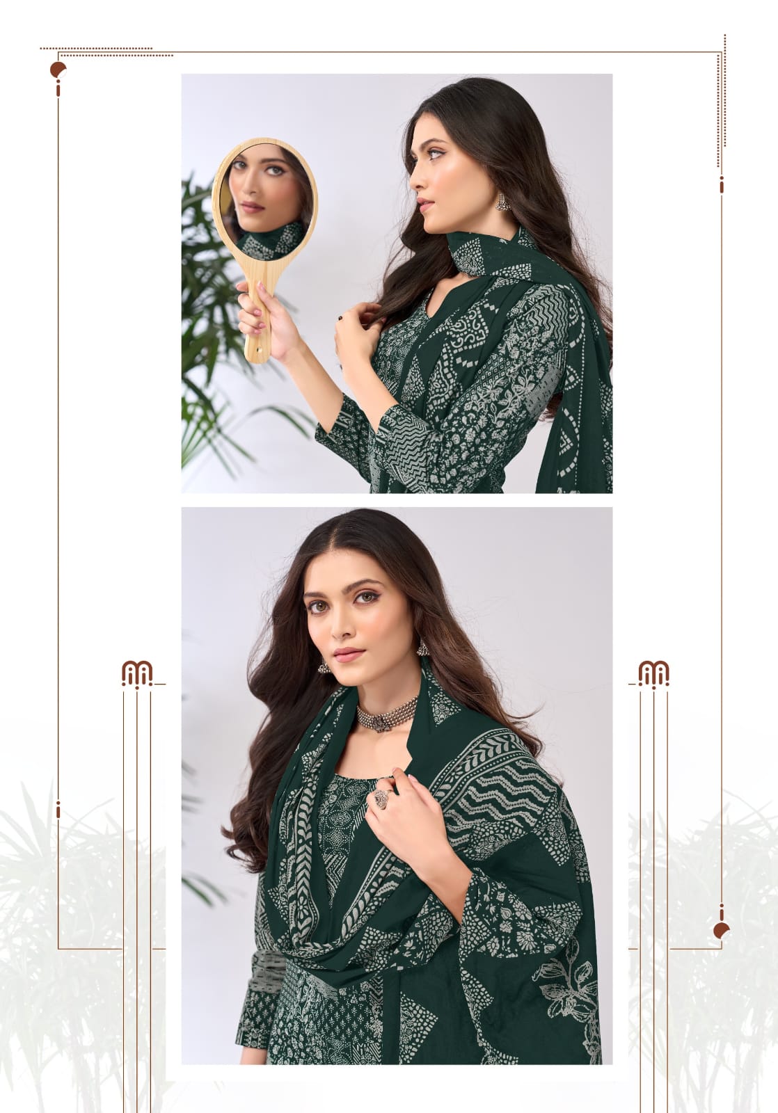Mayur Bulbul Vol-5 Cotton Printed Drees Materail