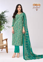 Mayur Bulbul Vol-5 Cotton Printed Drees Materail