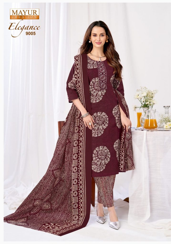 Mayur Elegance Vol-9 – Kurti Pant With Dupatta